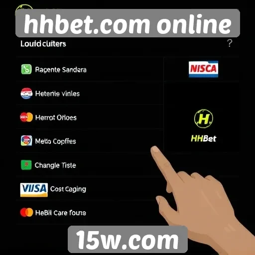 Métodos de pagamento disponíveis no hhbet.com